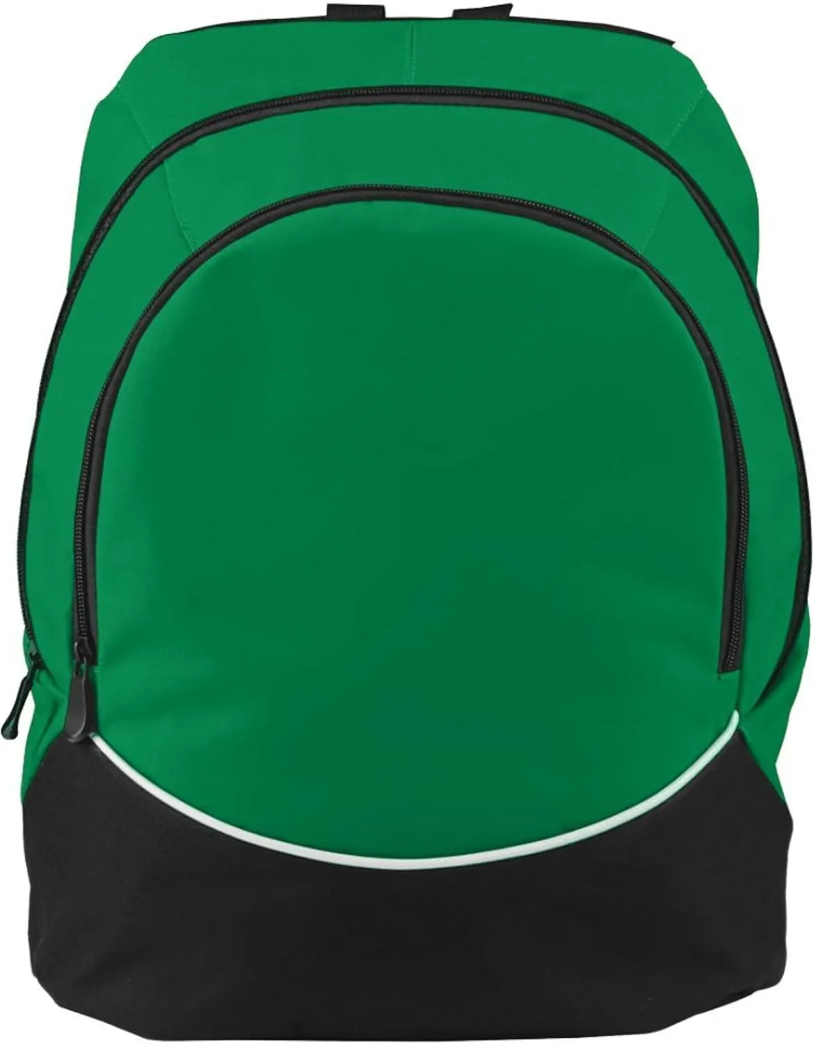 Augusta Sportswear Large Tri-Color Backpack, One Size, Kelly/Black/White