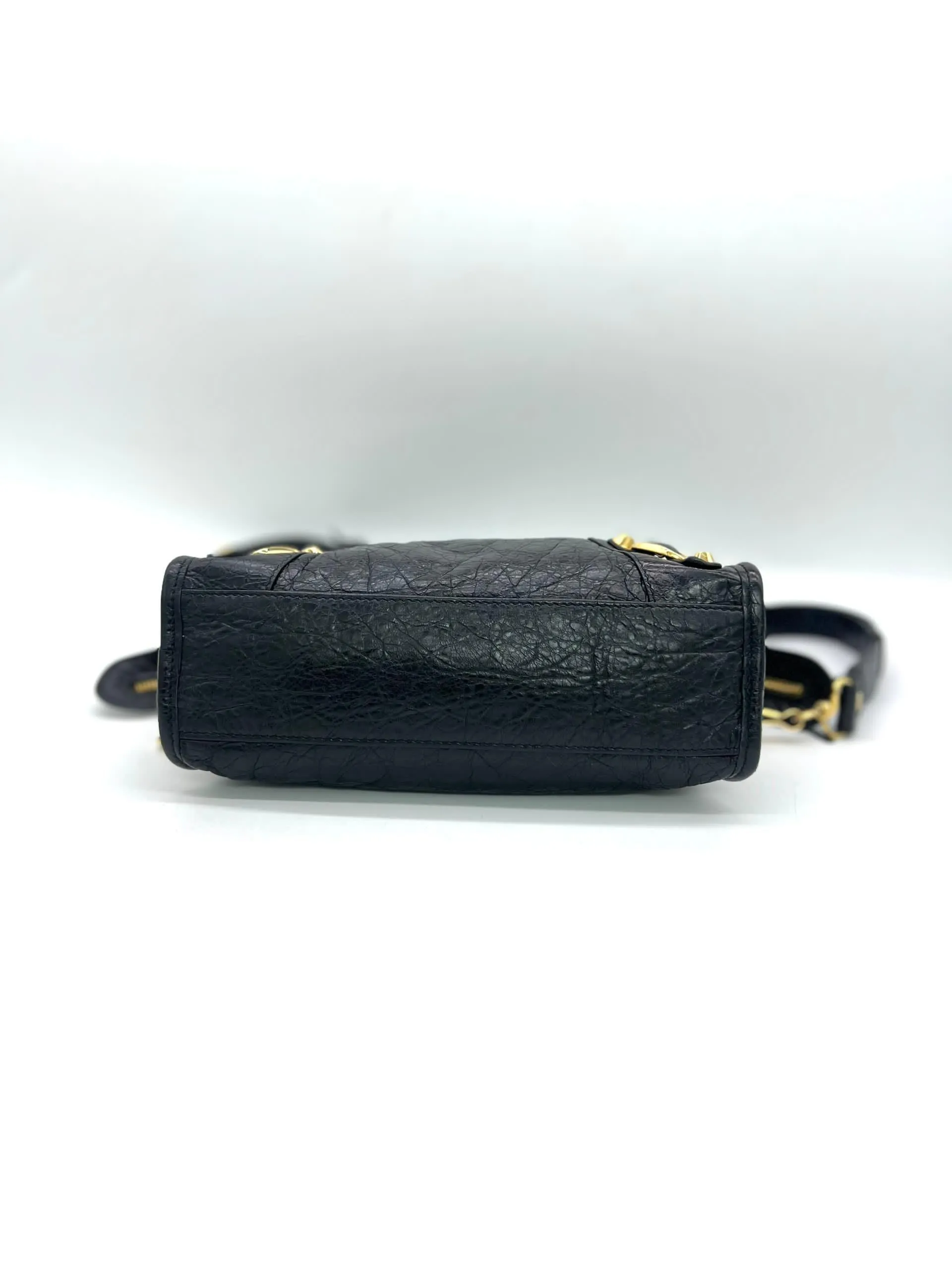 BALENCIAGA
Classic City Mini Leather 2-Way Handbag Black