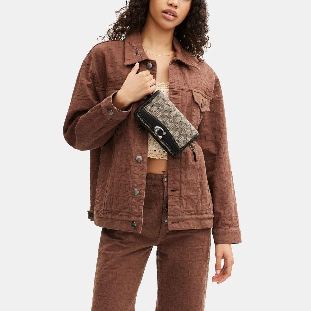 Bandit Belt Bag In Signature Jacquard