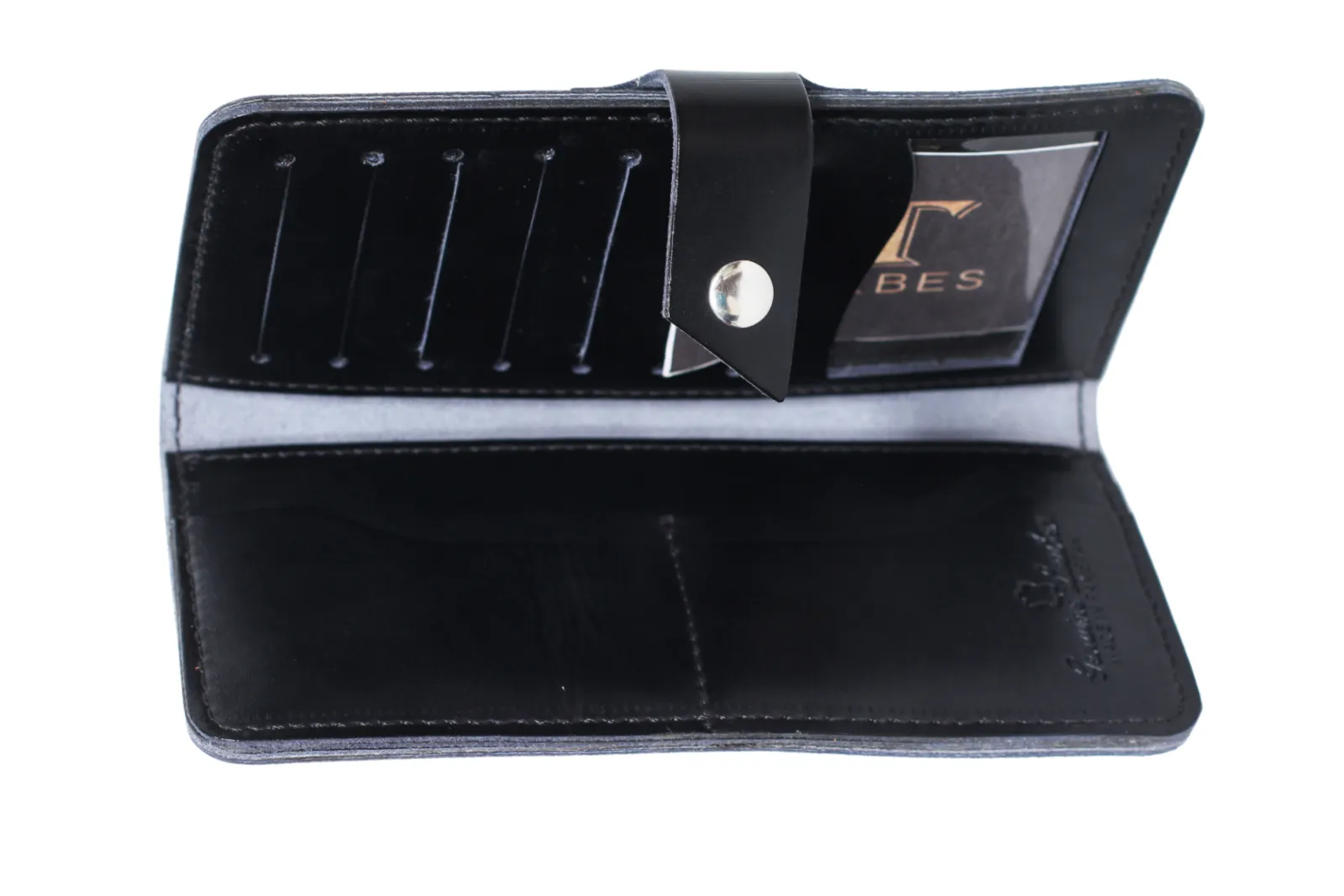 Bi-fold Leather Long Wallet