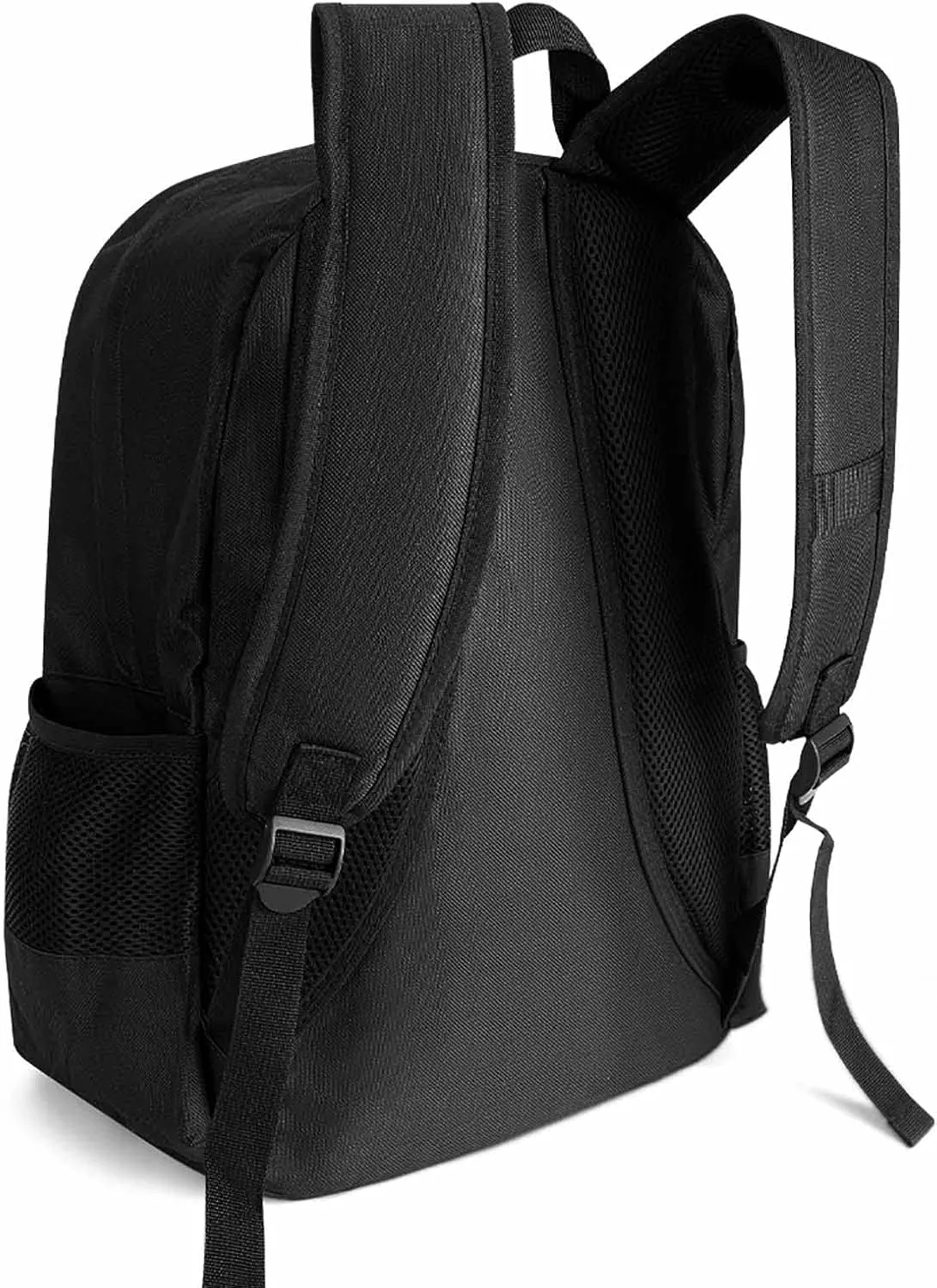 Blacklight by Evil Witch Large Capacity Fully Printed Backpack with Pockets Unisex