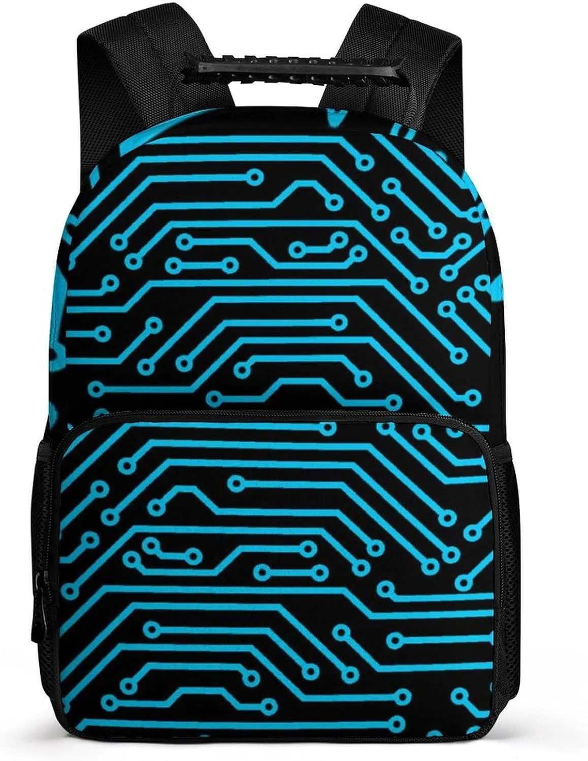 Circuit Board Travel Backpack 16 in Laptop Bag Lightweight Rucksack Business Daypack for Work Office
