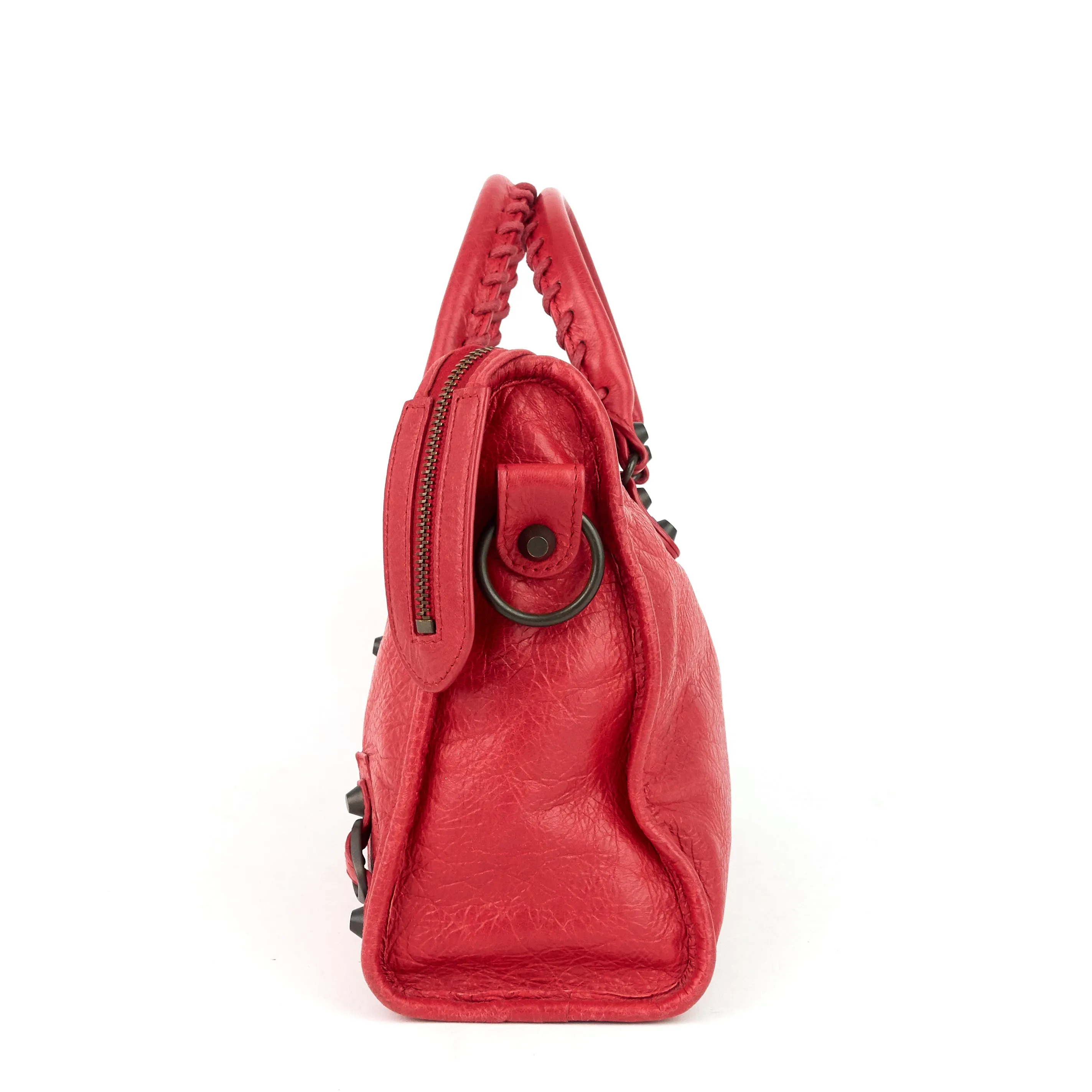 Classic Small Agneau Leather City Bag