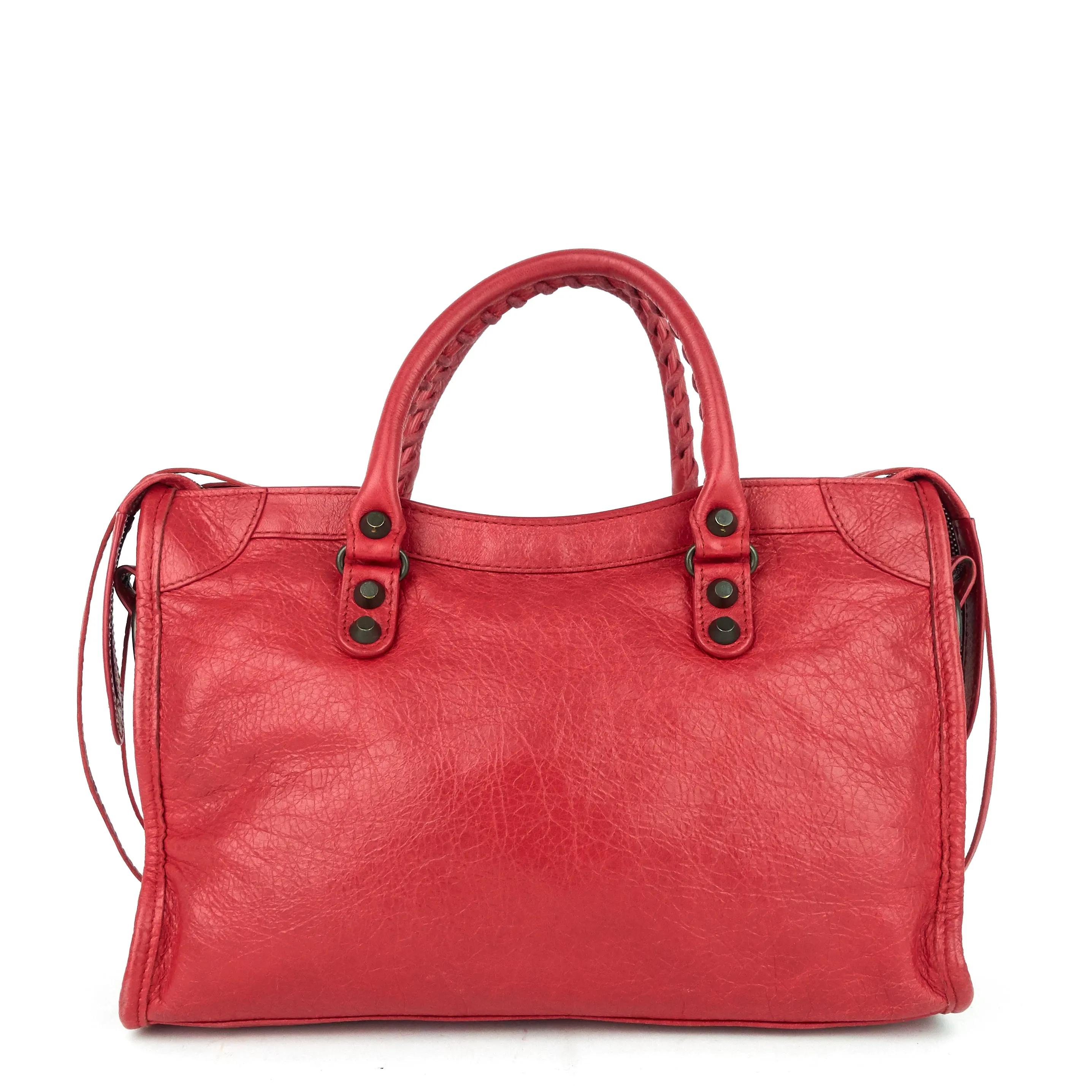 Classic Small Agneau Leather City Bag
