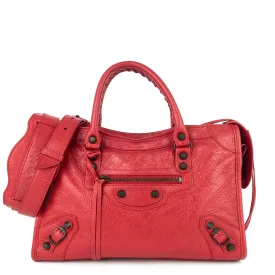 Classic Small Agneau Leather City Bag