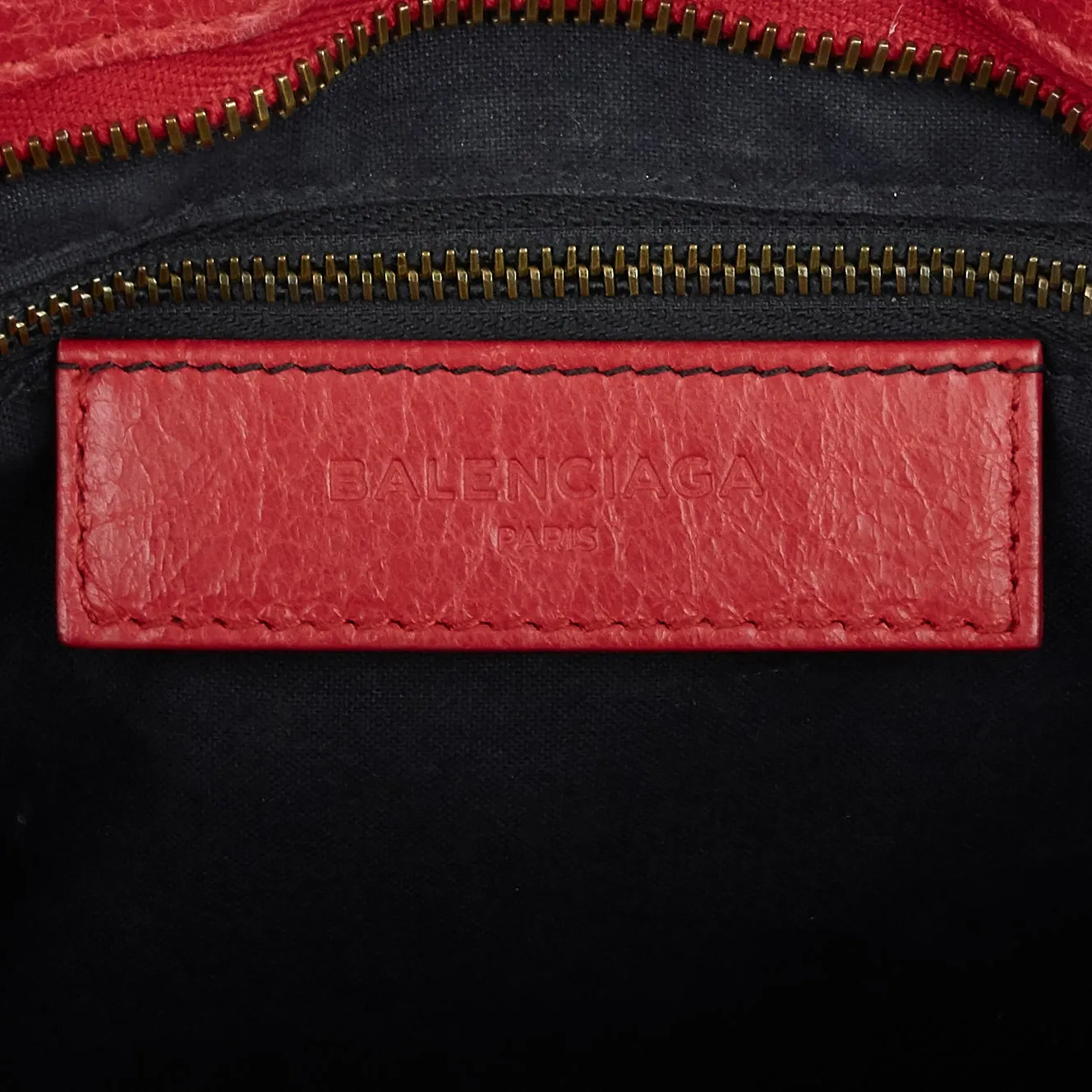 Classic Small Agneau Leather City Bag