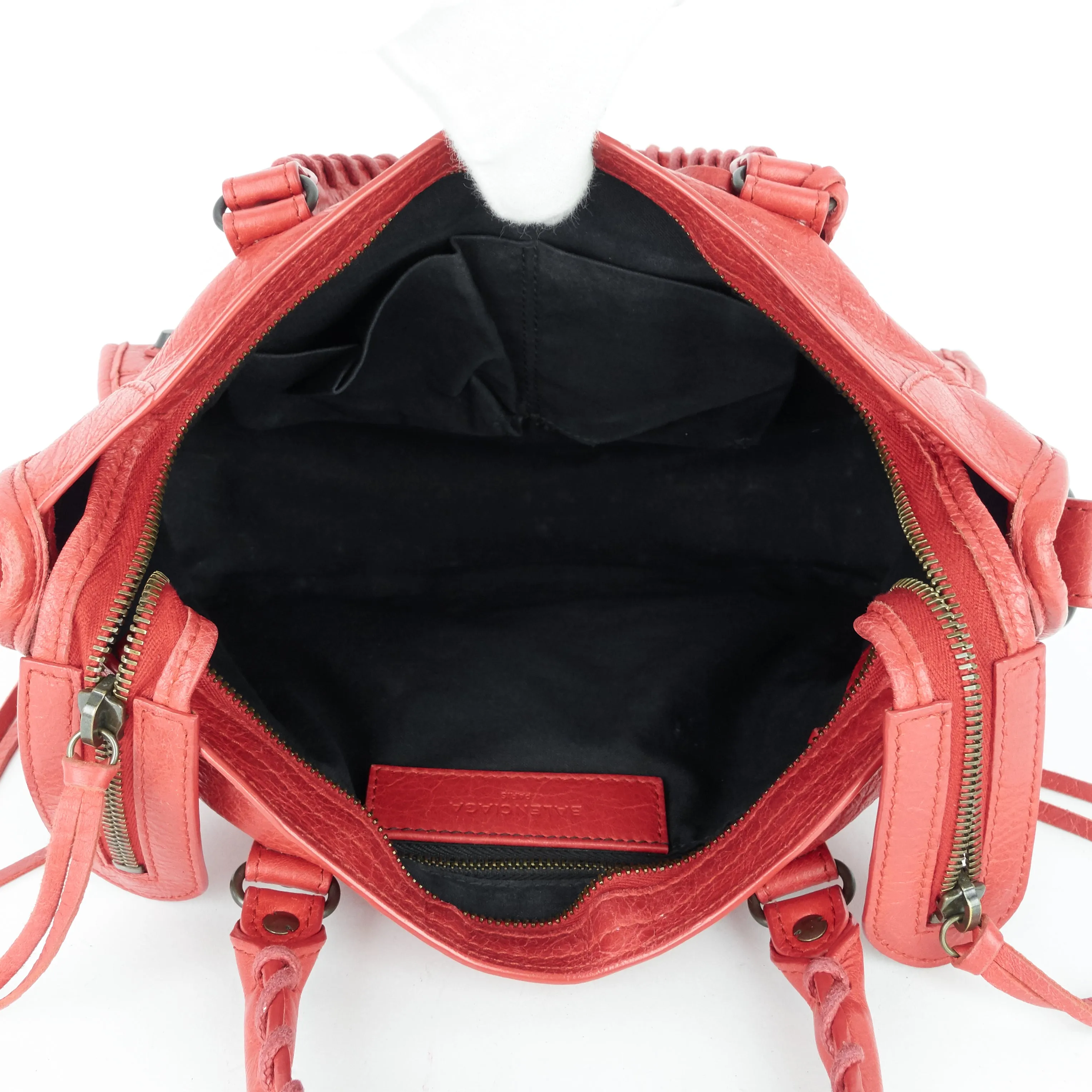 Classic Small Agneau Leather City Bag