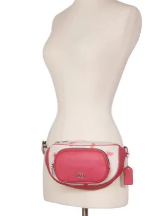 Coach Court Belt Bag With Popsicle Print
