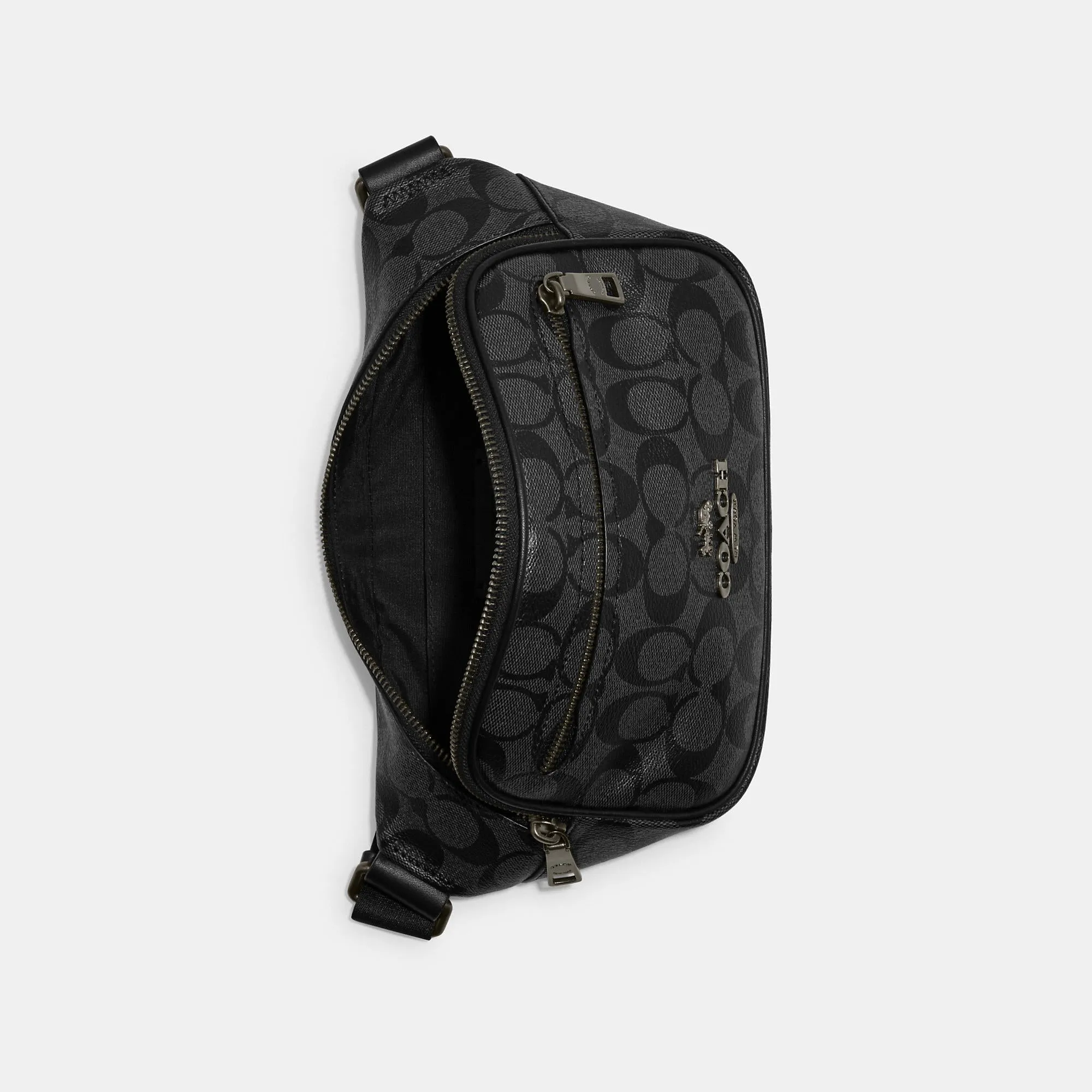 Coach Outlet Elias Belt Bag In Signature Canvas