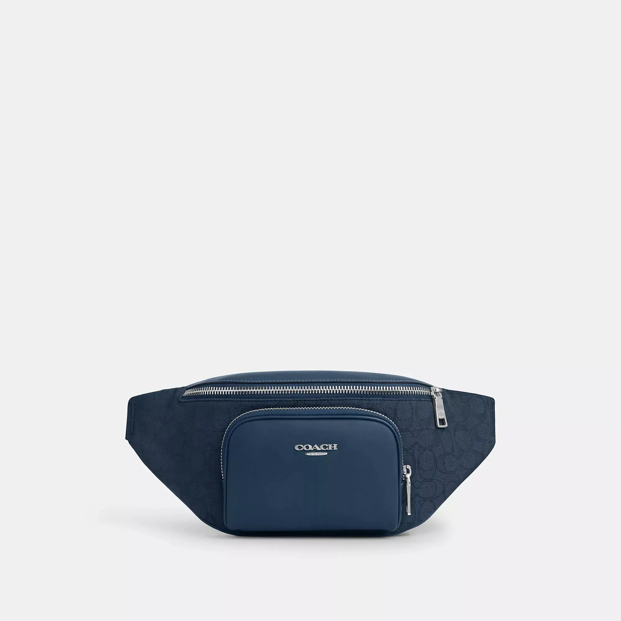 Coach Outlet Racer Belt Bag In Signature Jacquard