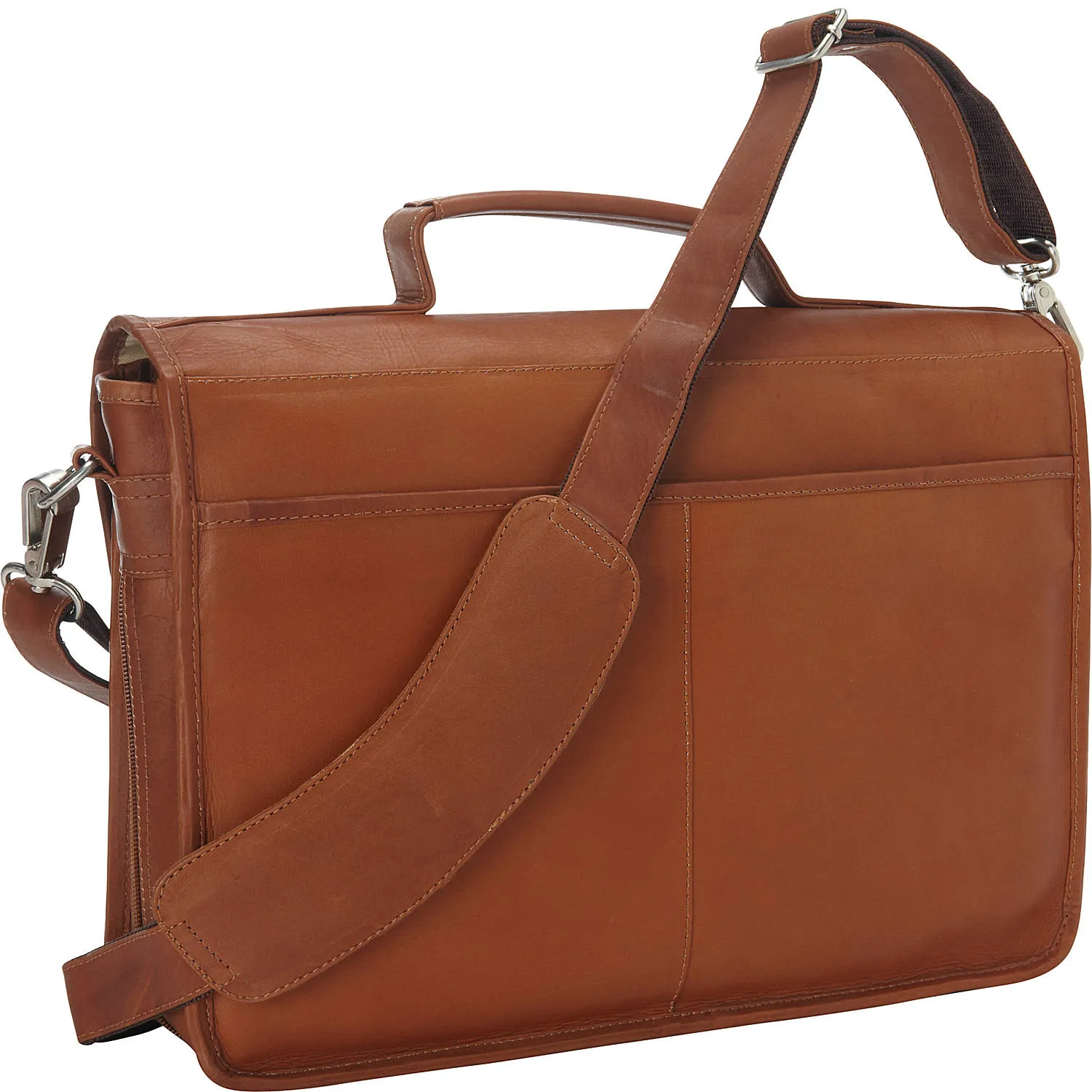 DOUBLE LOOP EXPANDABLE LAPTOP BRIEFCASE
