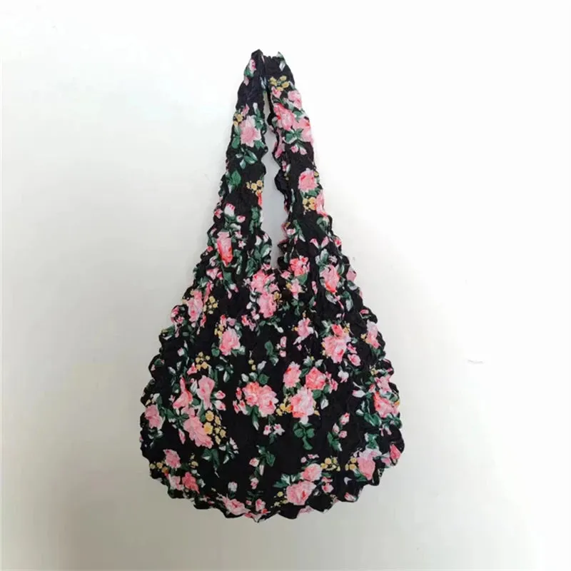 Expand Shoulder Reusable Foldable Tote Bag