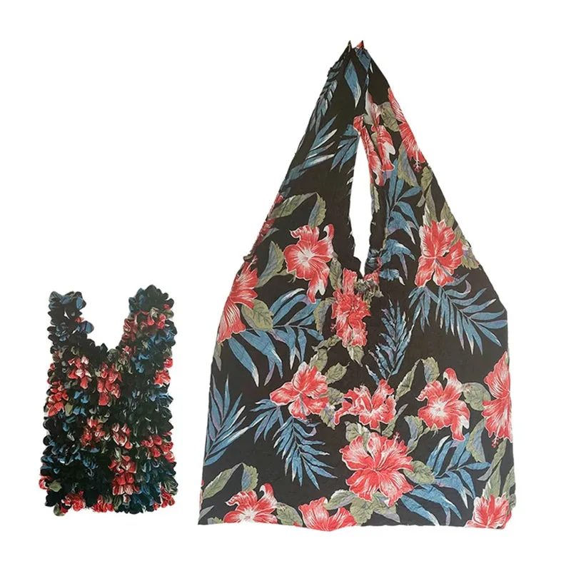 Expand Shoulder Reusable Foldable Tote Bag