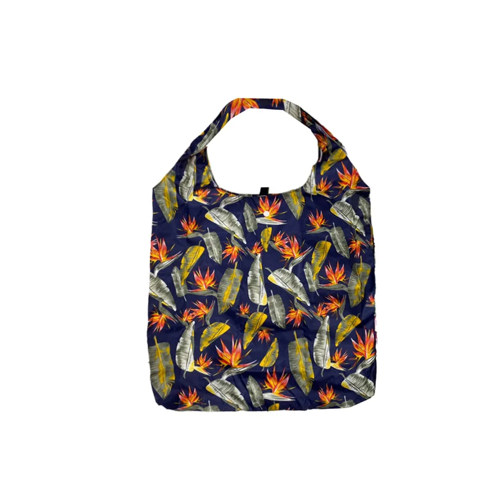 Foldable Reusable Shopping bag  - JBG-2077 - NAVY