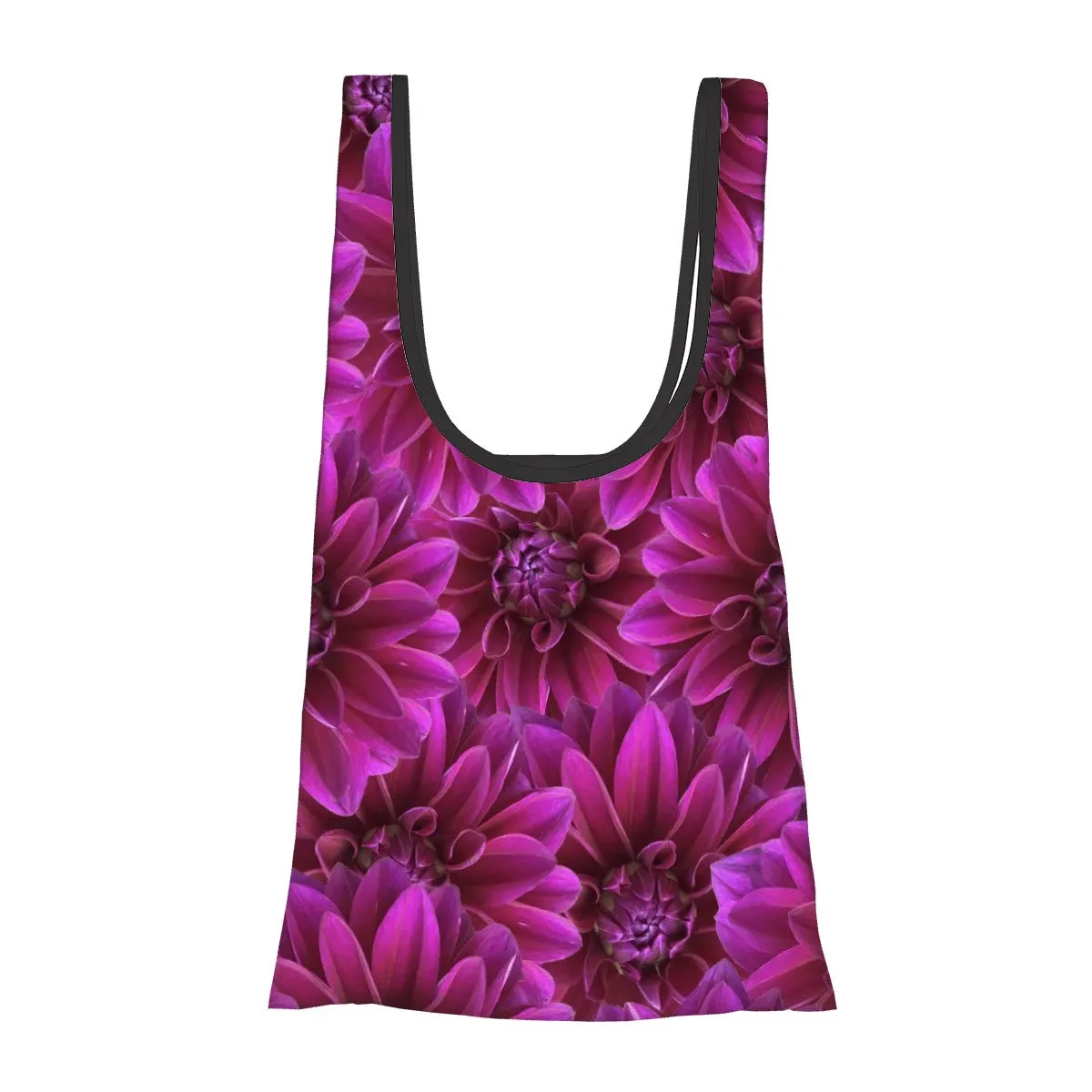Folding Shopping Bag (Polyester with storage pouch) Dahlia 2