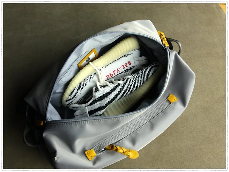 Gym Duffle Bag Nylon Sling Bag Large Crossbody Nylon Bag Womens Gym Duffel Bag