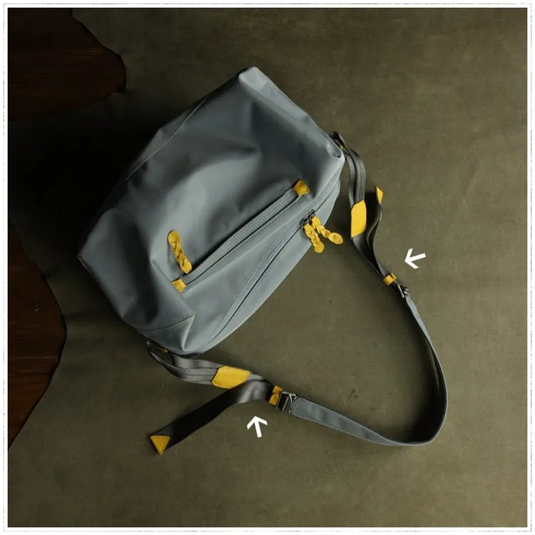 Gym Duffle Bag Nylon Sling Bag Large Crossbody Nylon Bag Womens Gym Duffel Bag