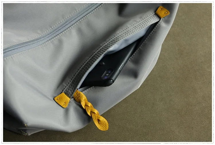 Gym Duffle Bag Nylon Sling Bag Large Crossbody Nylon Bag Womens Gym Duffel Bag