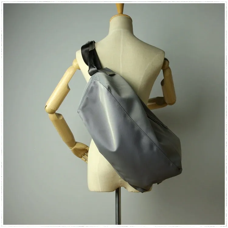 Gym Duffle Bag Nylon Sling Bag Large Crossbody Nylon Bag Womens Gym Duffel Bag