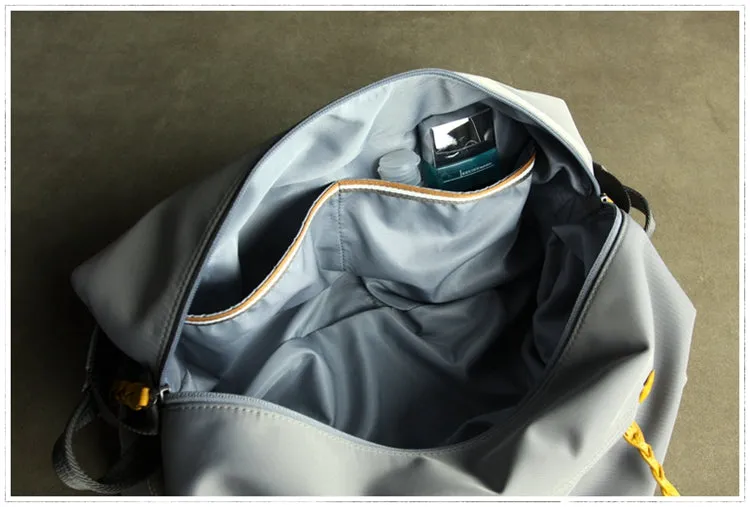 Gym Duffle Bag Nylon Sling Bag Large Crossbody Nylon Bag Womens Gym Duffel Bag
