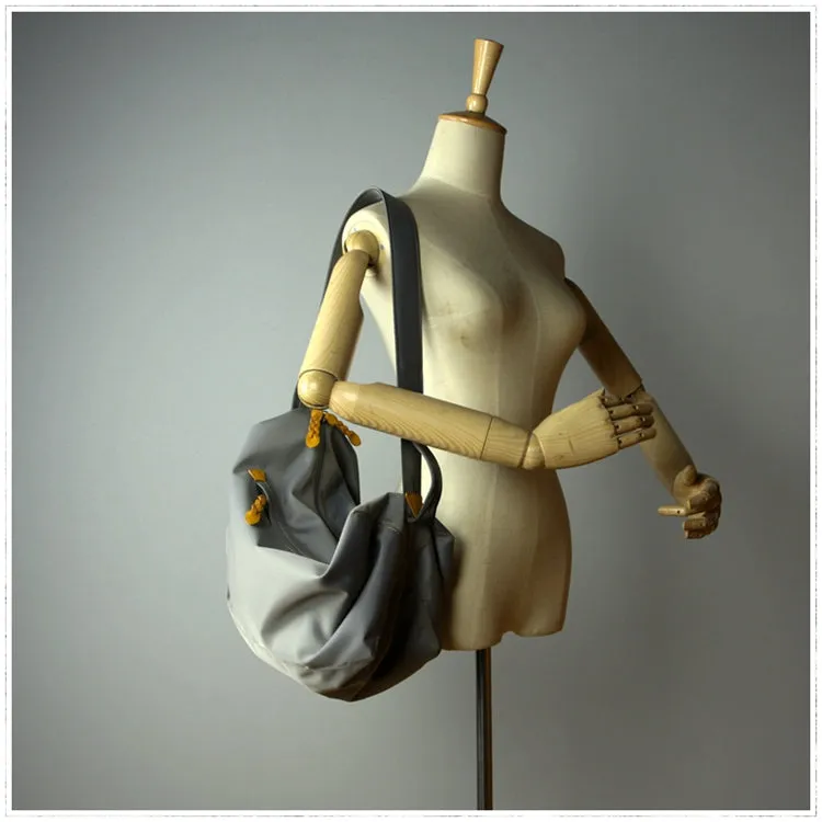 Gym Duffle Bag Nylon Sling Bag Large Crossbody Nylon Bag Womens Gym Duffel Bag