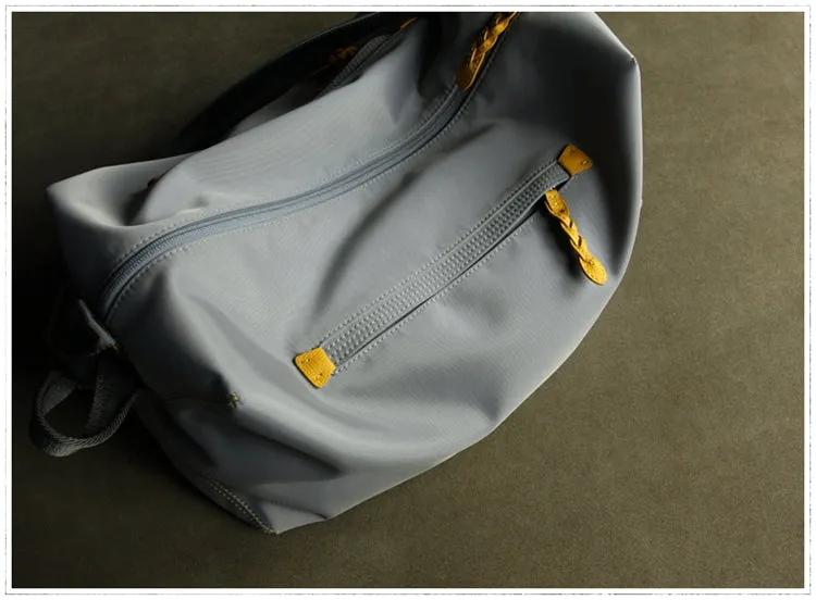 Gym Duffle Bag Nylon Sling Bag Large Crossbody Nylon Bag Womens Gym Duffel Bag