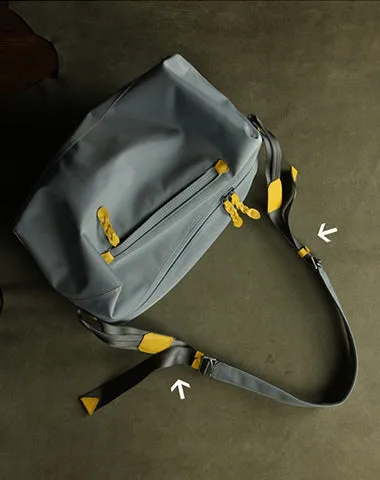 Gym Duffle Bag Nylon Sling Bag Large Crossbody Nylon Bag Womens Gym Duffel Bag