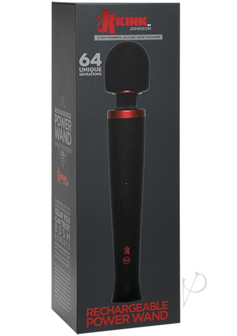 Kink Power Wand Rechargeable Blk(disc)