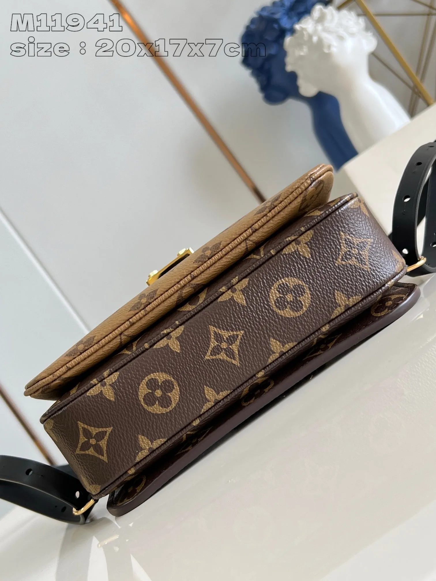 LB1141 Pochette Métis Backpack / HIGHEST QUALITY VERSION / 7.9 x 6.7 x 2.8 inches