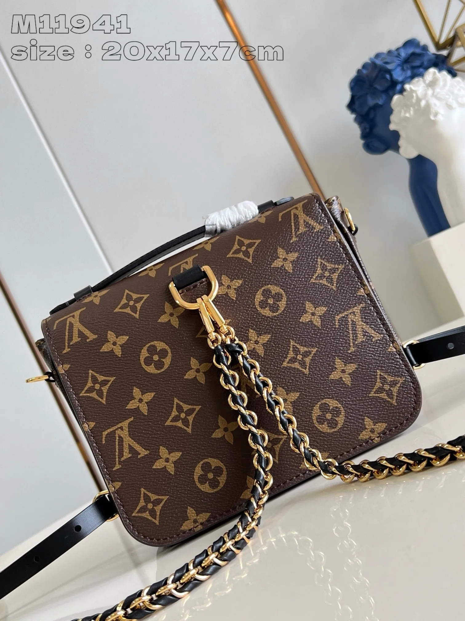 LB1141 Pochette Métis Backpack / HIGHEST QUALITY VERSION / 7.9 x 6.7 x 2.8 inches