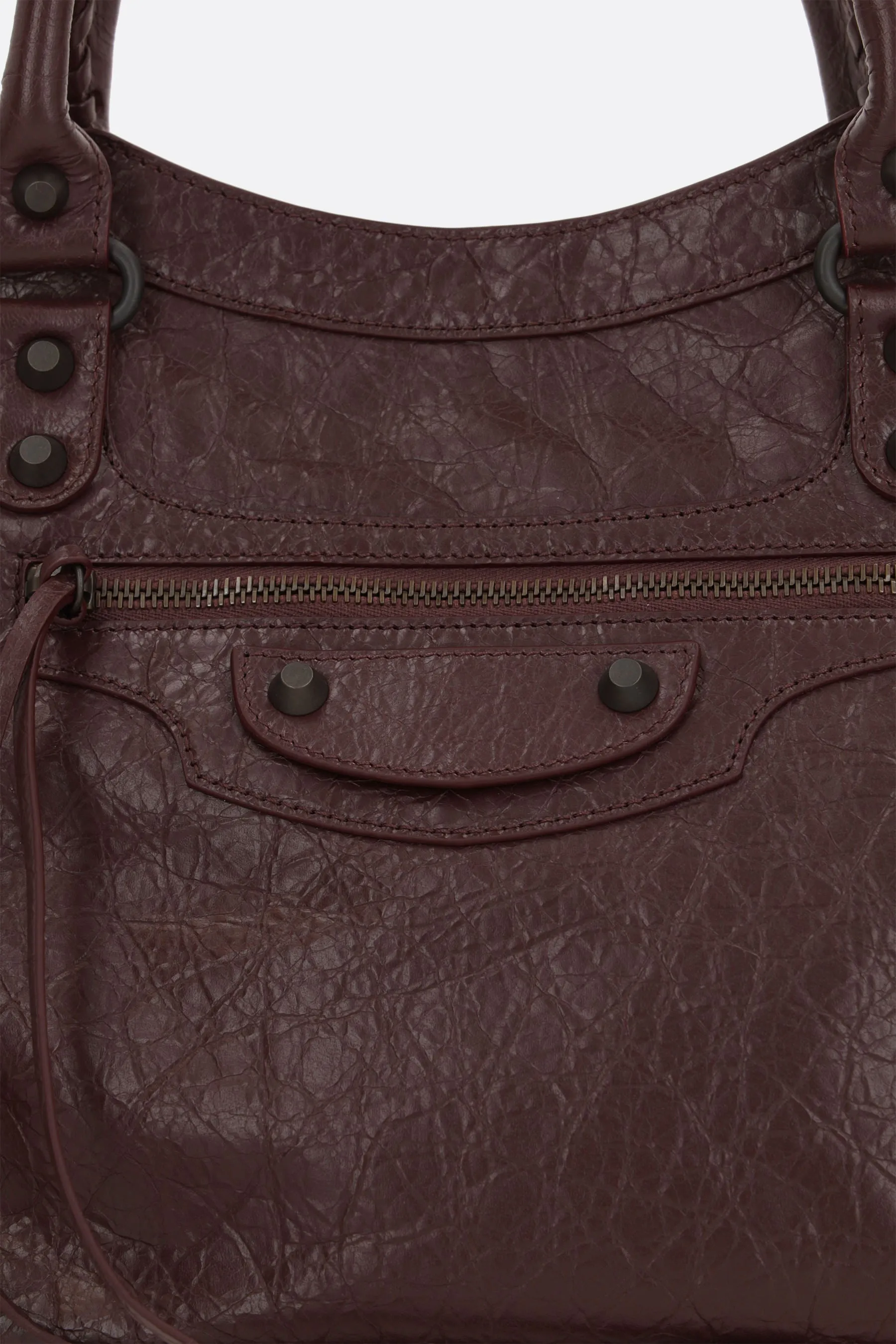 Le City Medium Arena Leather Tote Bag