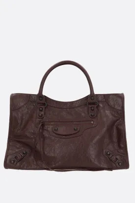 Le City Medium Arena Leather Tote Bag