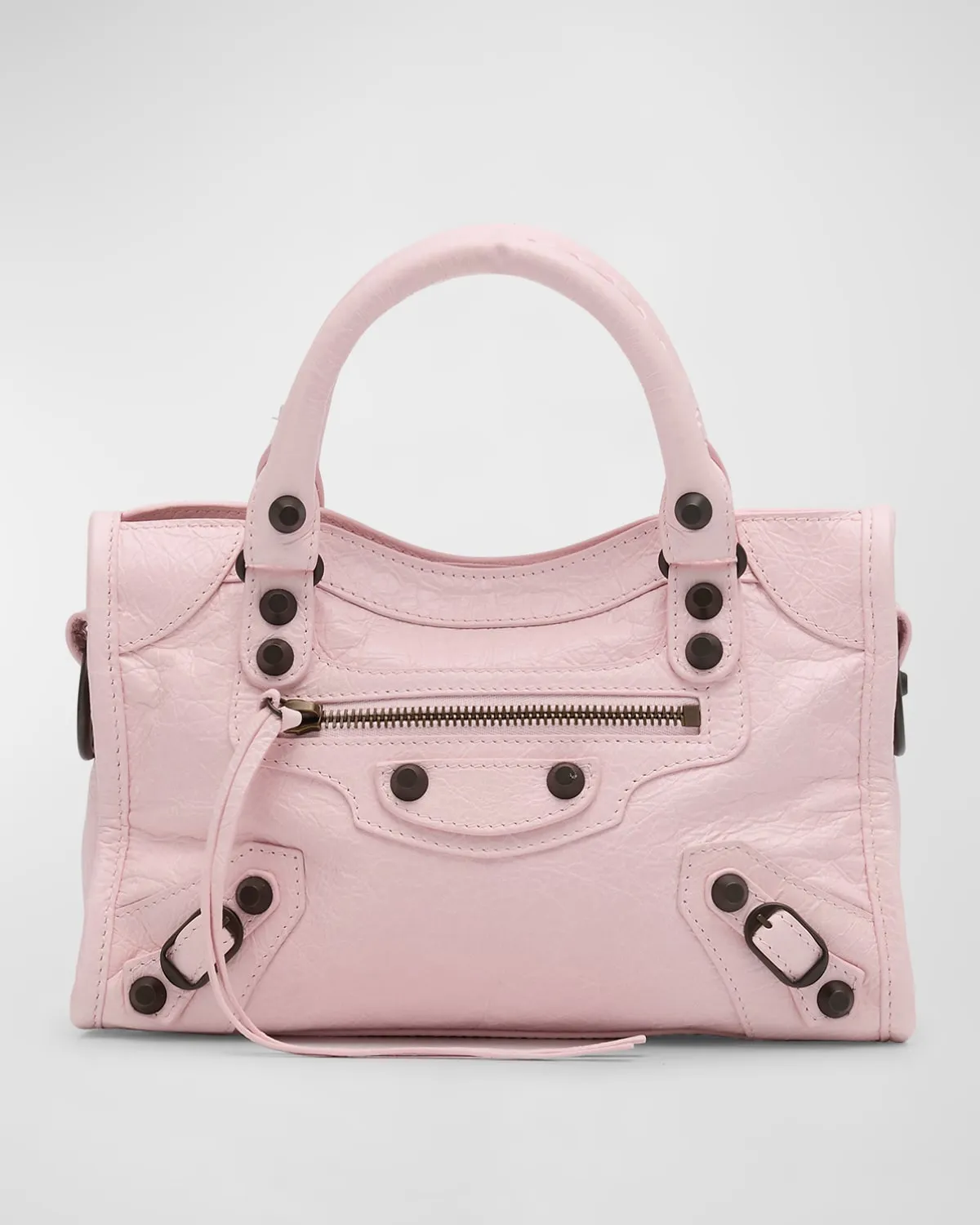 Le City Mini Leather Top-Handle Bag