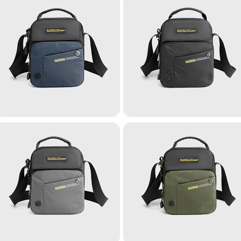 Often Casual Shoulder Bag Travel Bag Men's Messenger Bag Commuting Waterproof Nylon Bag