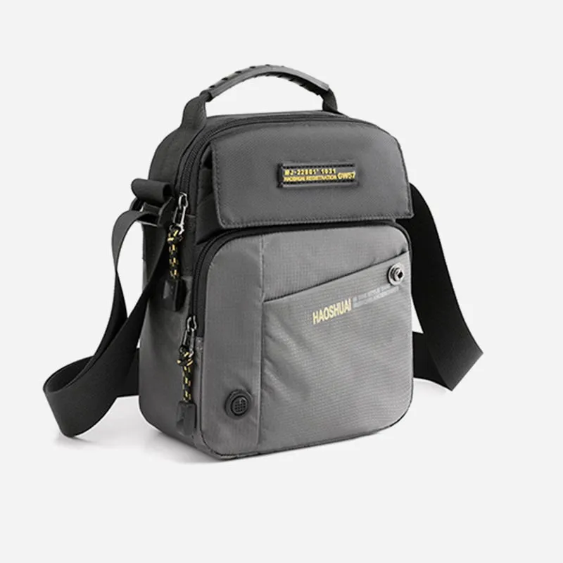 Often Casual Shoulder Bag Travel Bag Men's Messenger Bag Commuting Waterproof Nylon Bag