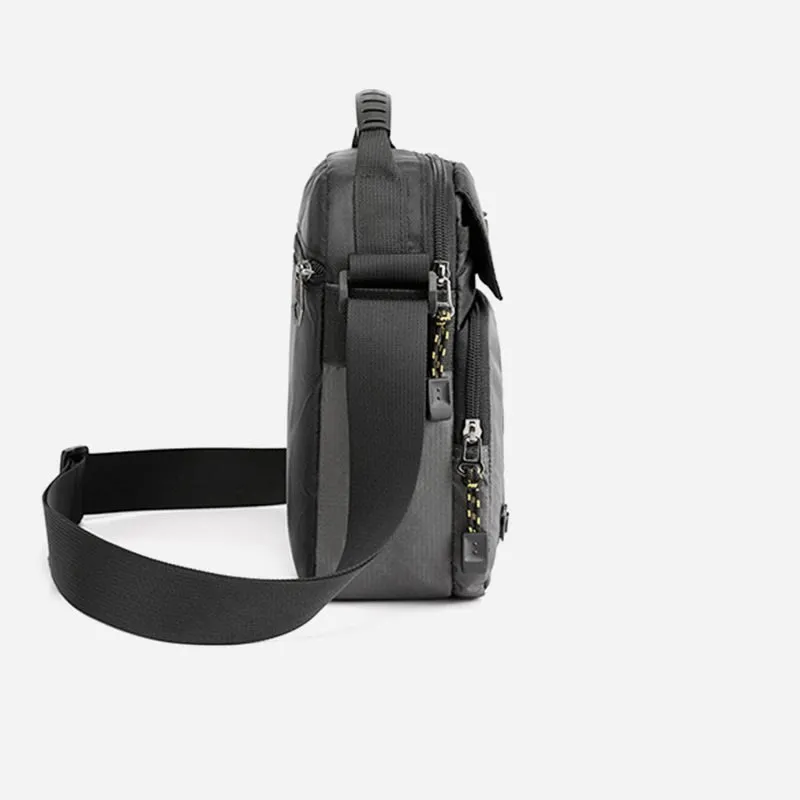 Often Casual Shoulder Bag Travel Bag Men's Messenger Bag Commuting Waterproof Nylon Bag