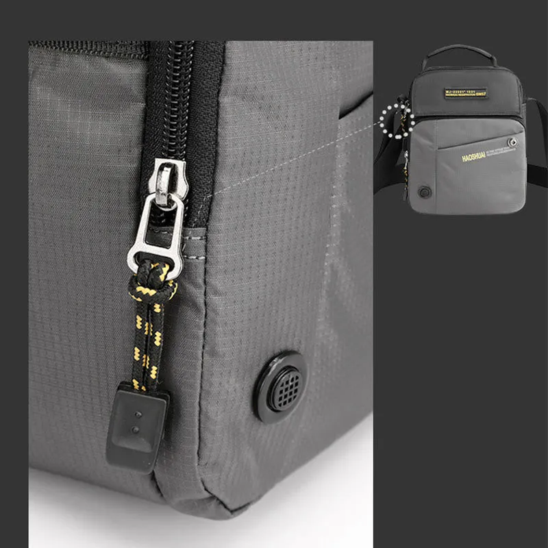 Often Casual Shoulder Bag Travel Bag Men's Messenger Bag Commuting Waterproof Nylon Bag