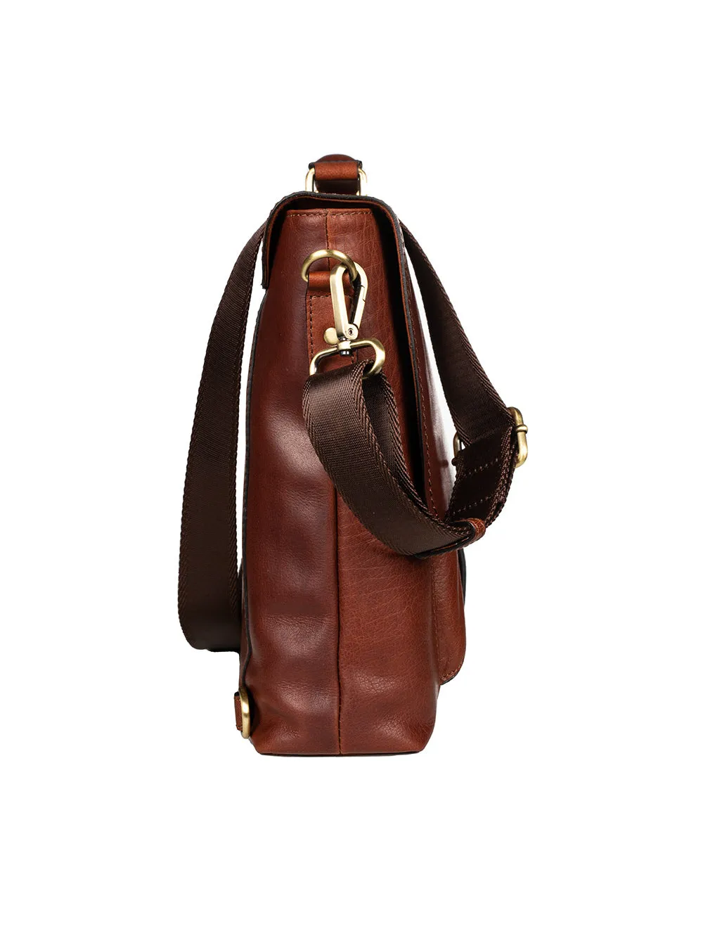 Pedro Computer Bag Midbrown