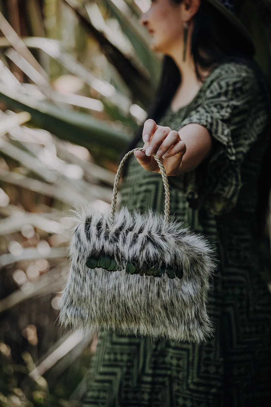 Ponga Faux Fur Bag