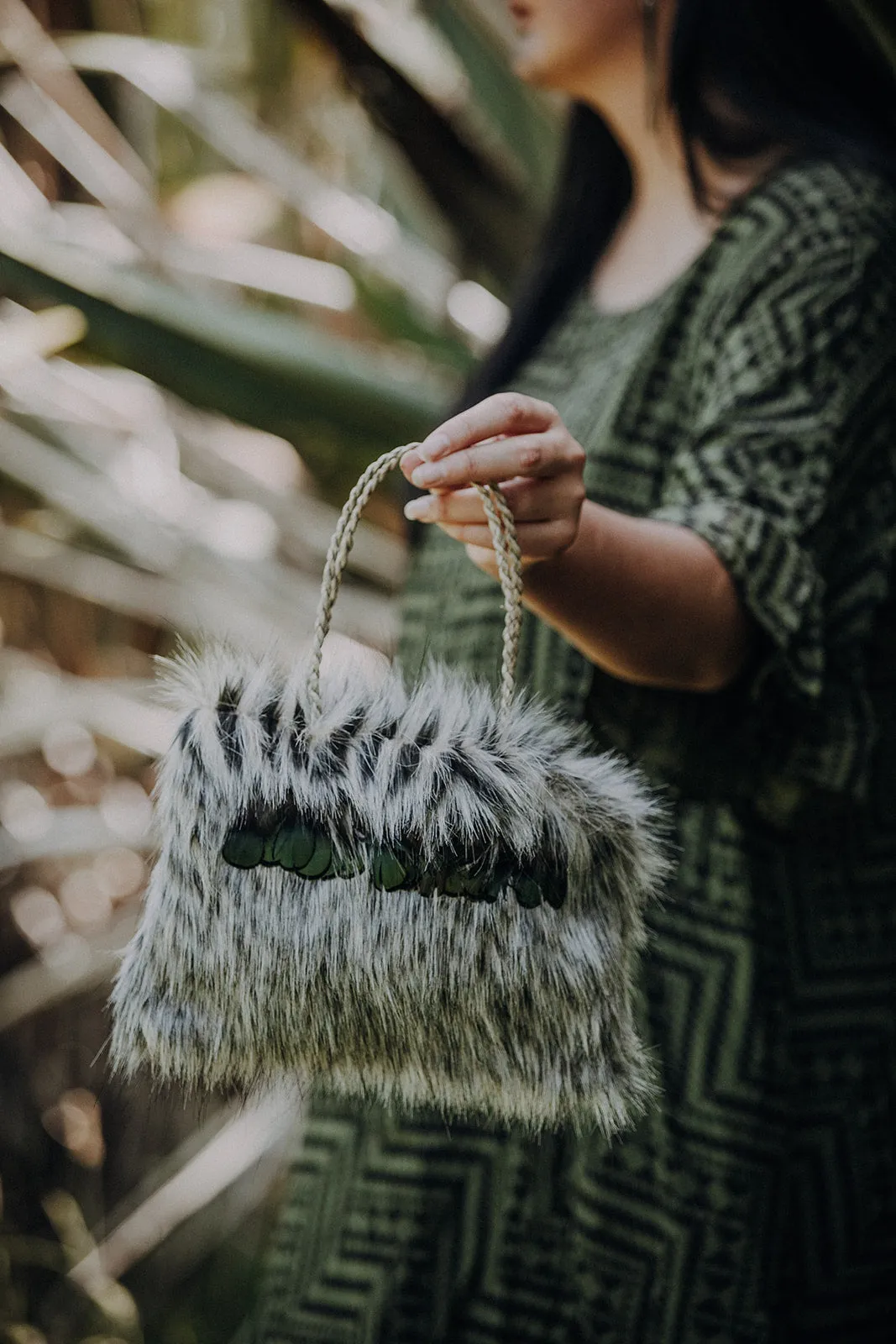 Ponga Faux Fur Bag