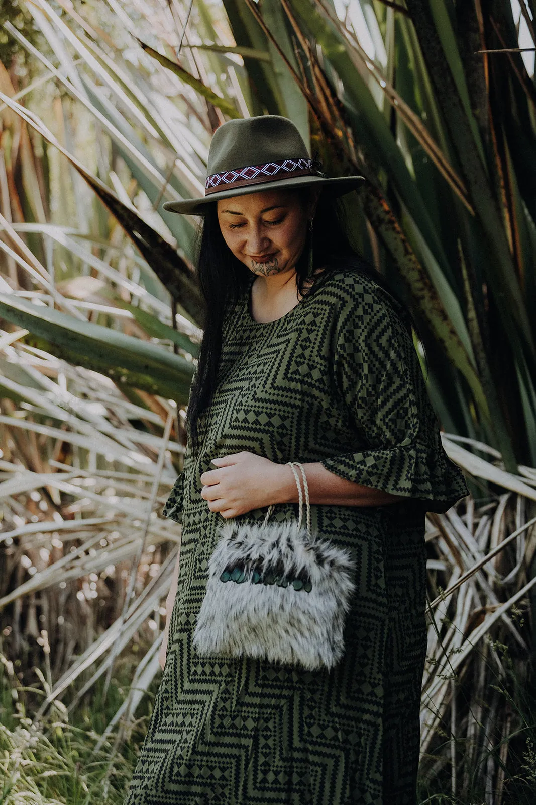 Ponga Faux Fur Bag