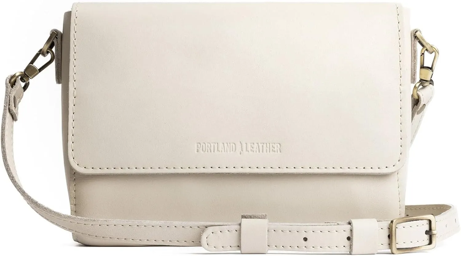 Portland Leather Goods Metro Crossbody Bag for Women  Handmade from the Finest Full-Grain Hides