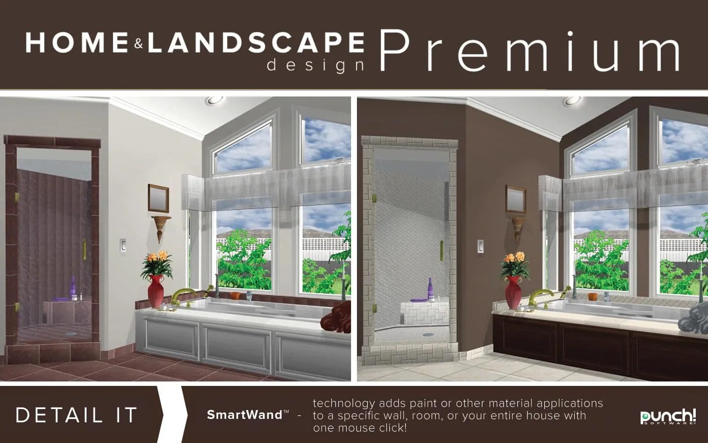 Punch! Home & Landscape Design Premium v19 - Home Design Software for Windows PC [Download]