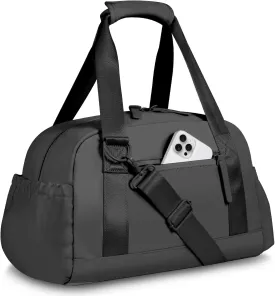 Small Gym Bag 14 inch for Women & Men Mini Gym Duffel Bag with Wet Compartment Waterproof Travel Duffle Bag for Sports Workout Dance