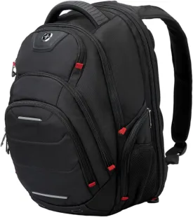 Swissdigital Neptune TSA-Friendly USB Charging, Sunglasses Holder, RFID Protection Laptop Backpack