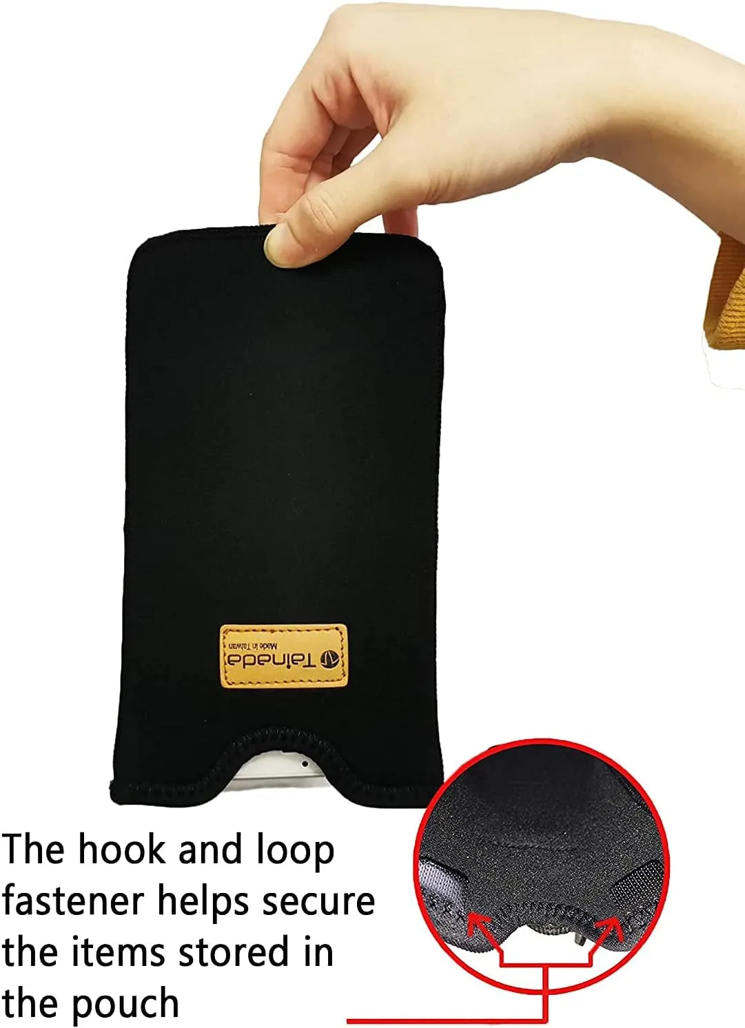 Tainada Men Women Neoprene Shockproof Phone Sleeve Pouch Carrying Case with Neck Lanyard, Belt Loop Holster for iPhone 16/15 Pro Max, 16/15 Plus, Samsung S24 , A54, Google Pixel 9/8 (Beach Quote)