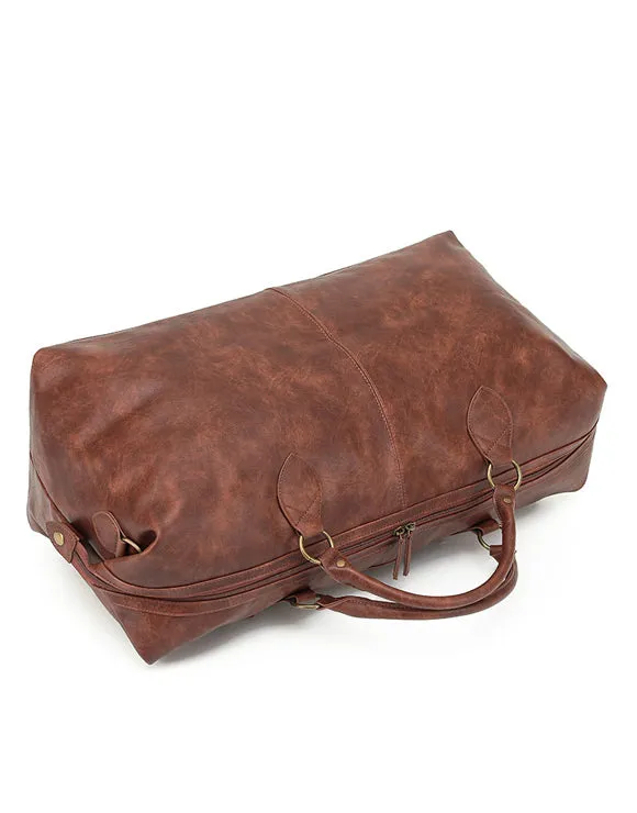 TOSCA Vegan Leather Duffle Bag