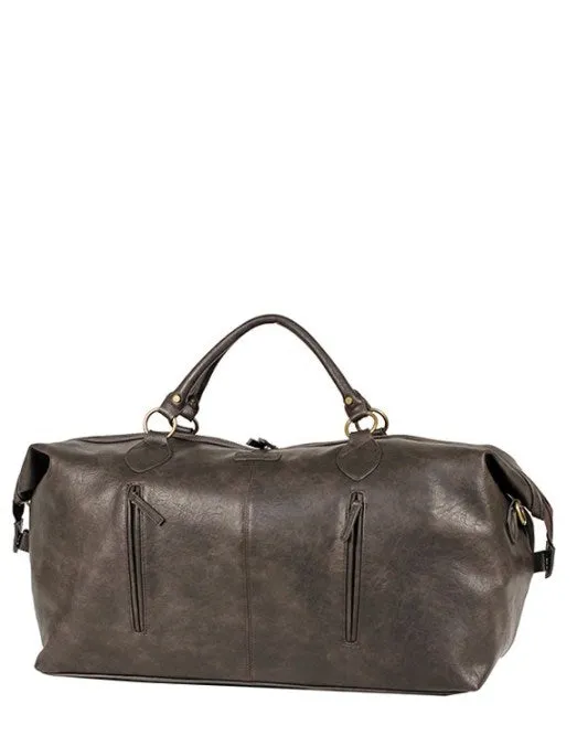 TOSCA Vegan Leather Duffle Bag