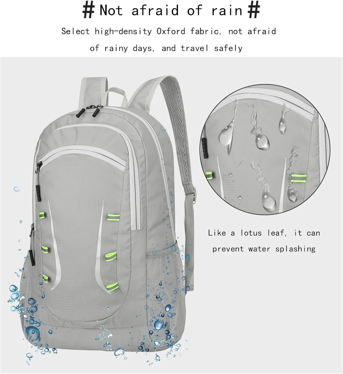 Travel Backpack, Packable Daypack, Travel Backpack For Women, Foldable Small Backpack, For Travel, Hiking And Work