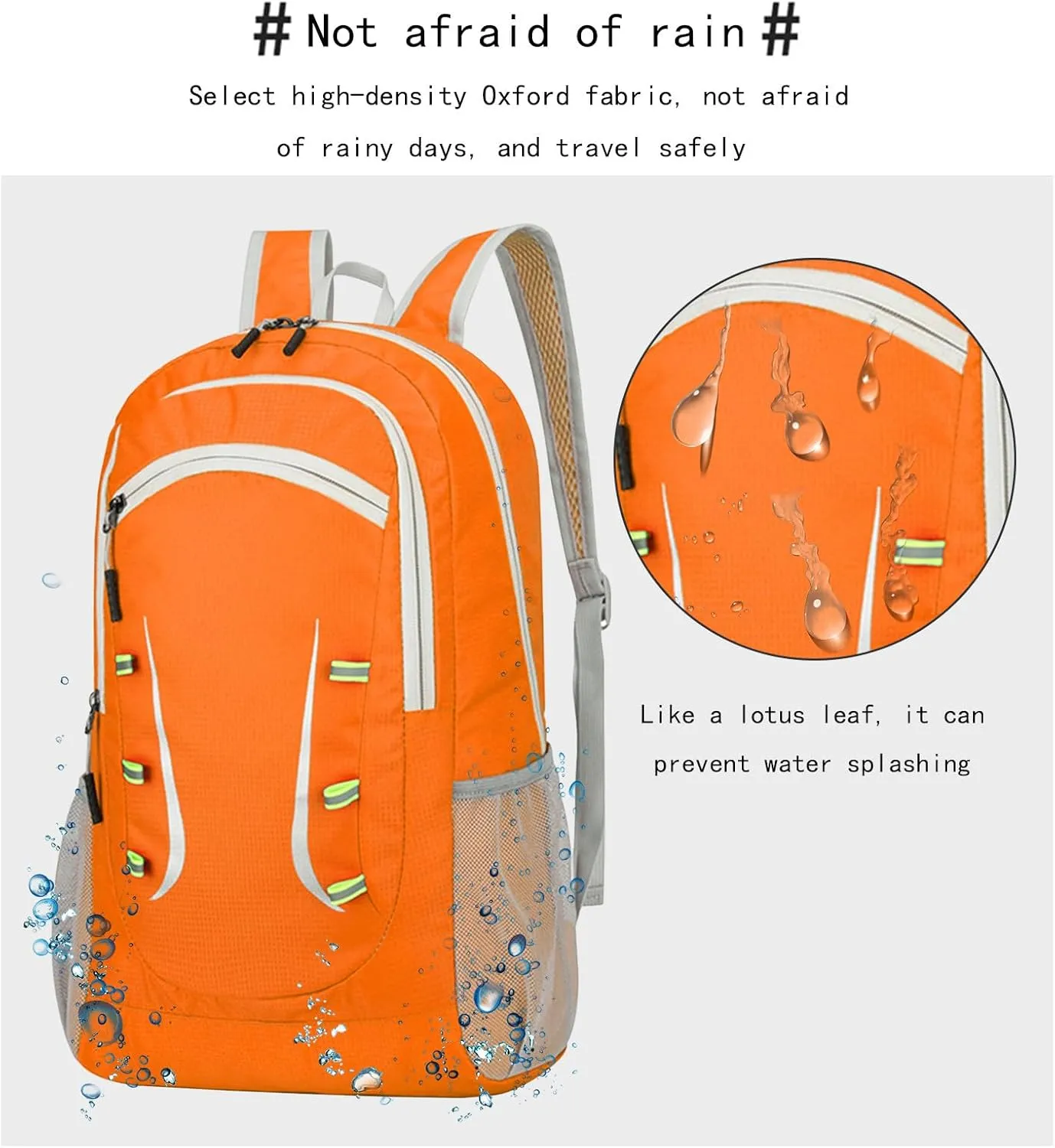 Travel Backpack, Packable Daypack, Travel Backpack For Women, Foldable Small Backpack, For Travel, Hiking And Work